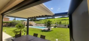 pergola alu sur-mesure en vallée d'azergues