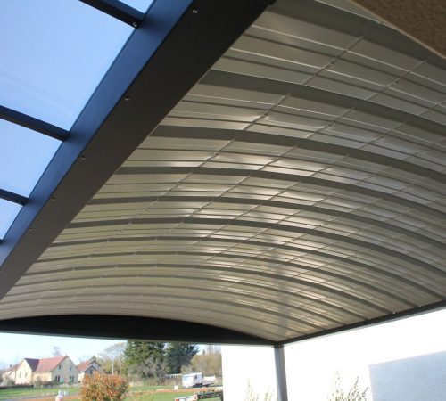 carport adossé design à besançon