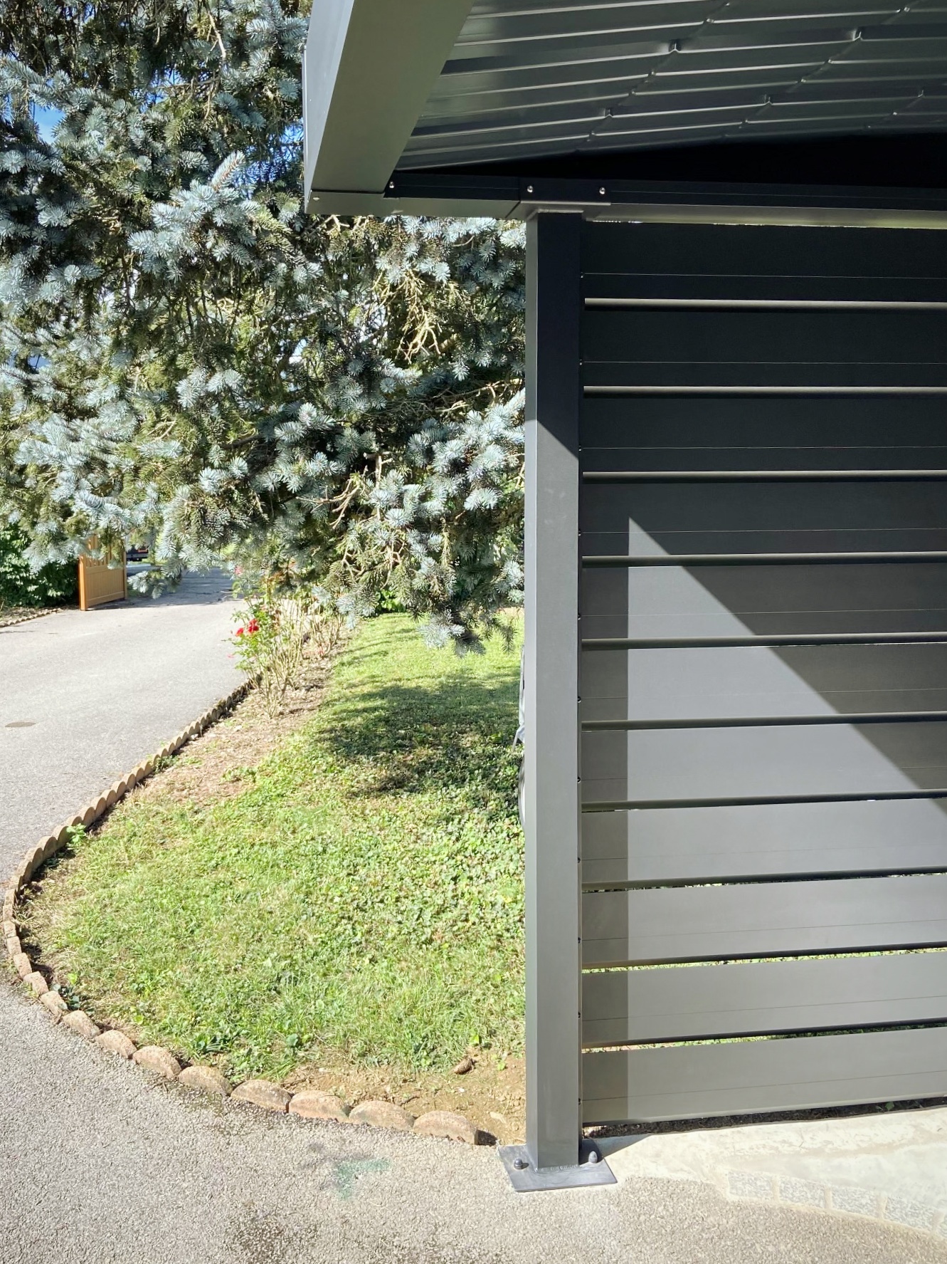 carport alu double en haute savoie