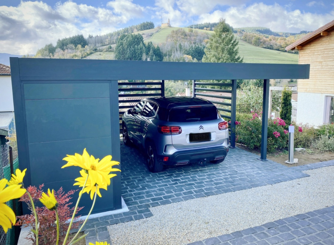 carport indépendant sur-mesure à tarare