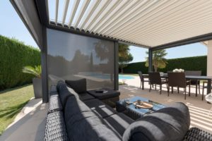 pergola aluminium bioclimatique massieux