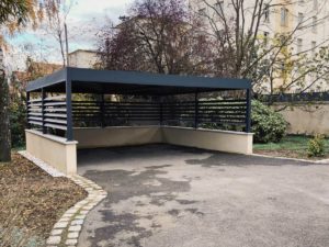 aluminium carport double oullins