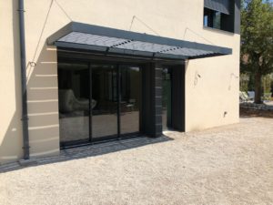 auvent alu sur mesure brise soleil