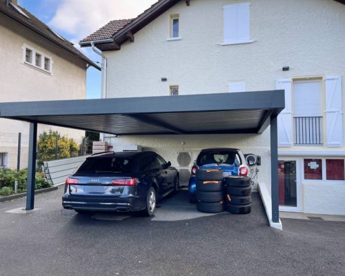 carport-adossé-aluminium-haut-de-gamme-annemasse