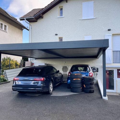 carport-adossé-aluminium-haut-de-gamme-annemasse