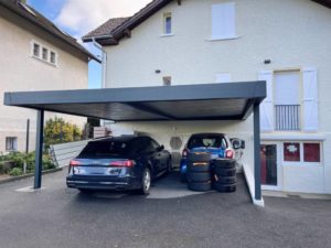 carport adosse aluminium haut de gamme annemasse