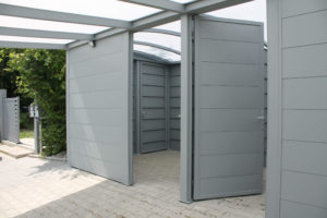 carport en alu sur mesure double monopan à genève