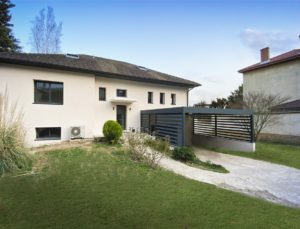 carport aluminium adosse sur mesure collonges