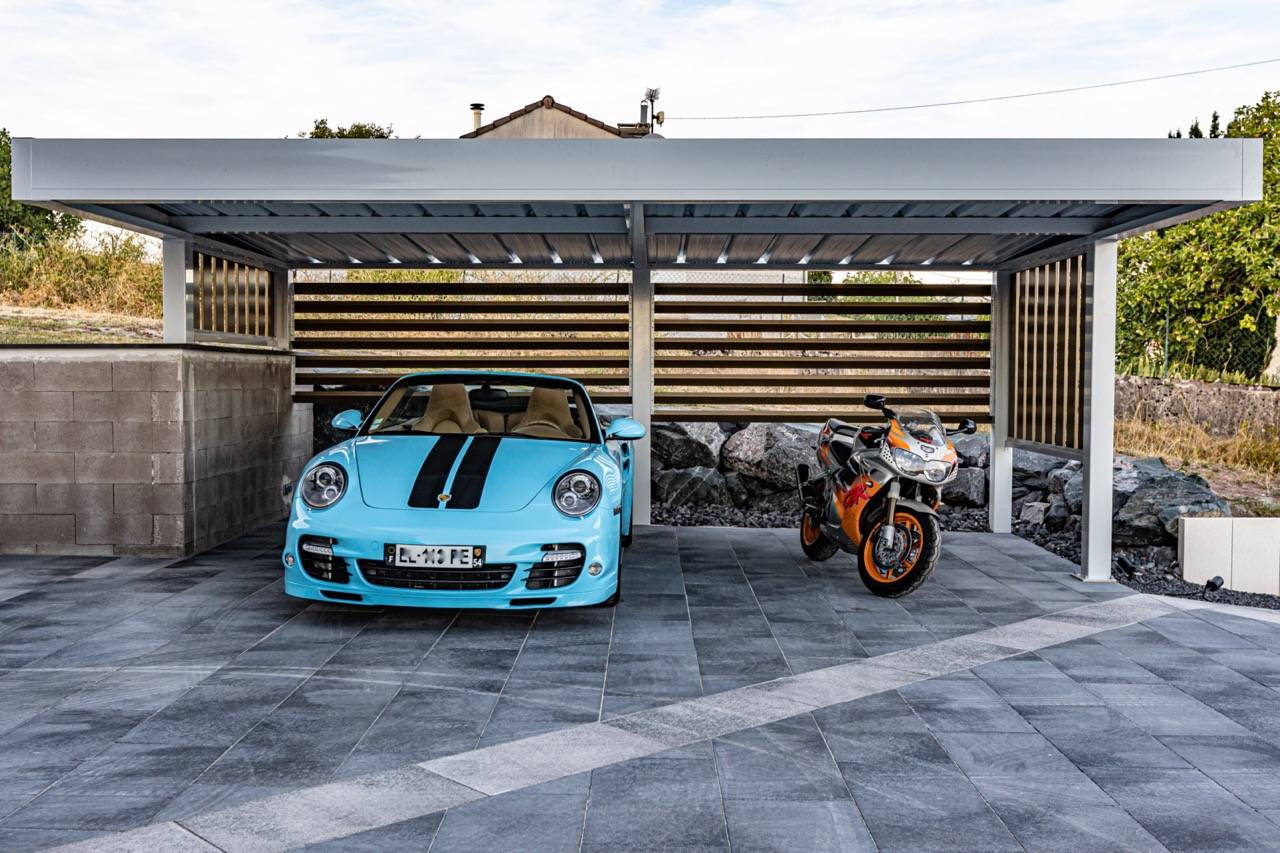 carport aluminium double à nancy