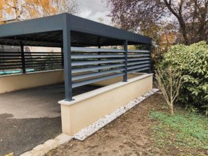 carport aluminium double oullins