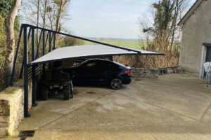 un carport aluminium sur mesure réalisé par anavi