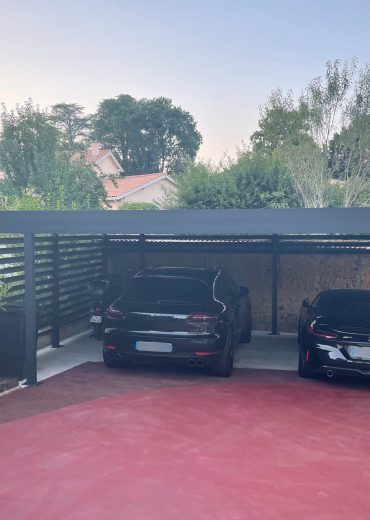 carport double adosse sur mesure saint-didier au mont dore