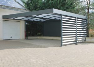 carport double alu metz aluminium