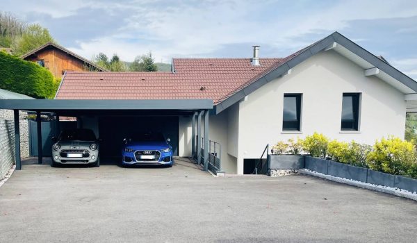 carport double en haute savoie