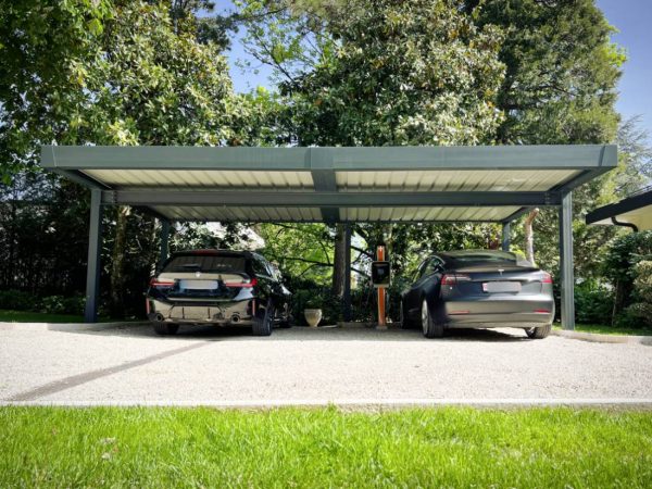 carport double grande largeur chambésy