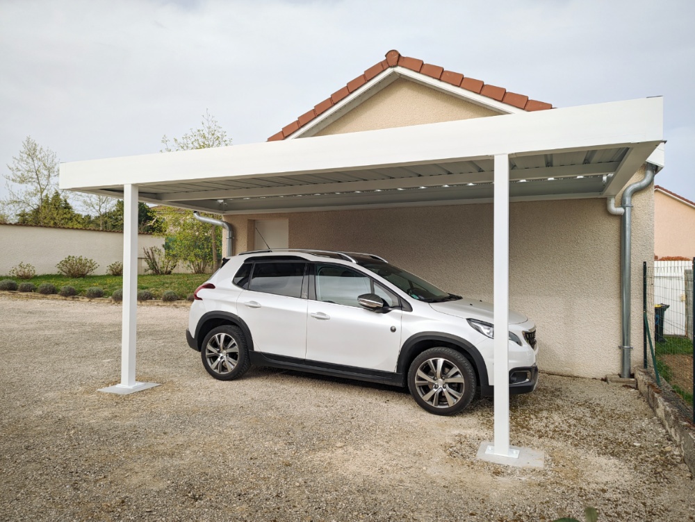 carport moderne 1 place à saint-claire-du-rhône