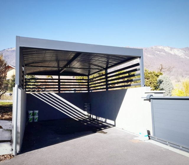 carport pour camping car haut de gamme à albertville