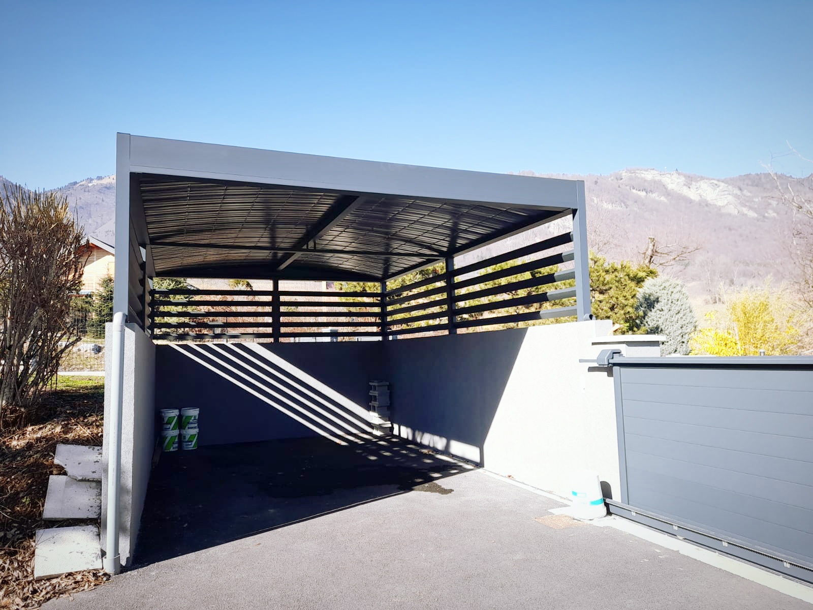 carport pour camping car haut de gamme à albertville