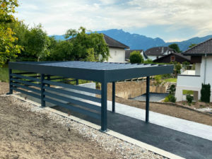 carport sur mesure en alu à aix-les-bains