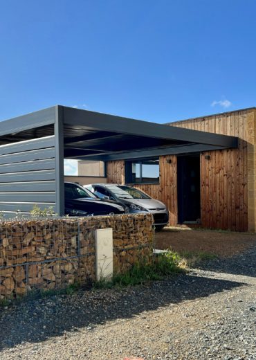 carport sur-mesure aluminium à theizé