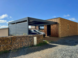 carport sur-mesure aluminium à theizé