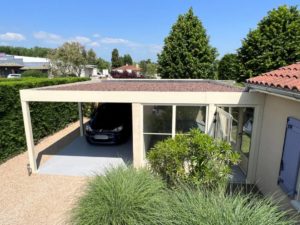 carport une voiture toit vegetalise saint georges de reneins 1