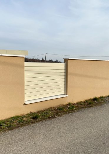 clôtures clautra aluminium sur-mesure à theizé