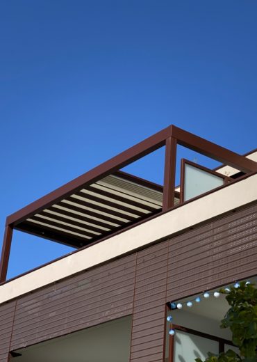 pergola alu rétractable sur-mesure