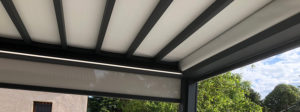 pergola aluminium retractable villefranche