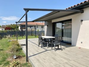 pergola aluminium sur mesure pergoline villefranche