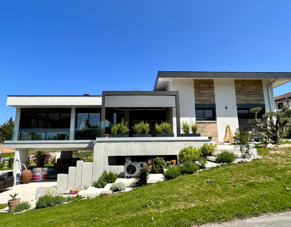 pergola haut de gamme rives lac léman