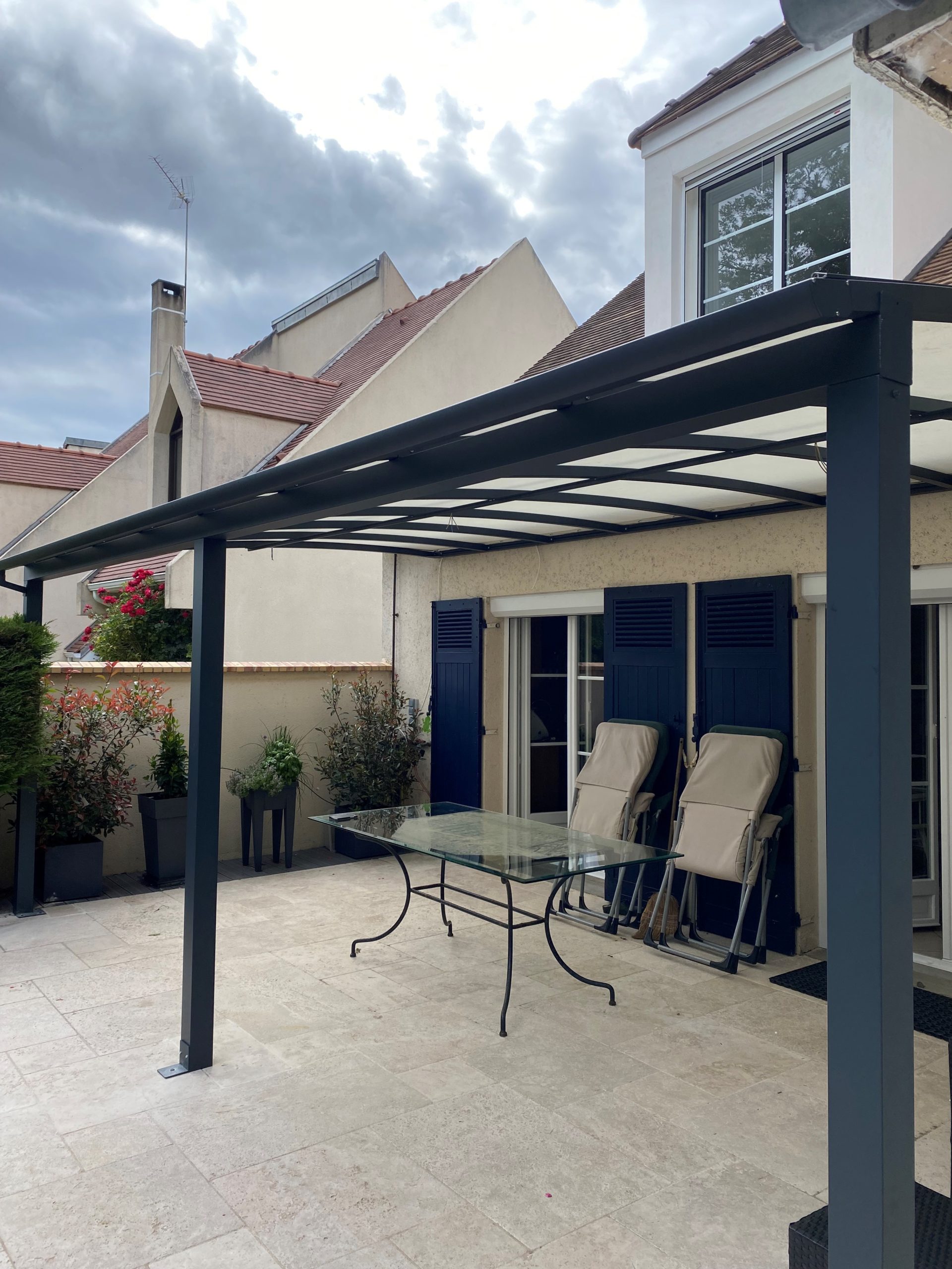 pergola moderne alu à gif-sur-yvette