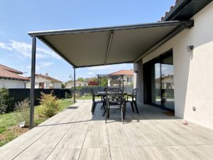 pergola sur mesure aluminium pergoline villefranche