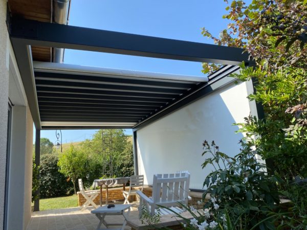 pergola toile retractable sur-mesure pouilly-le-monial