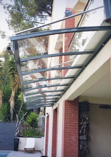 pergola sur mesure en aluminium particulier