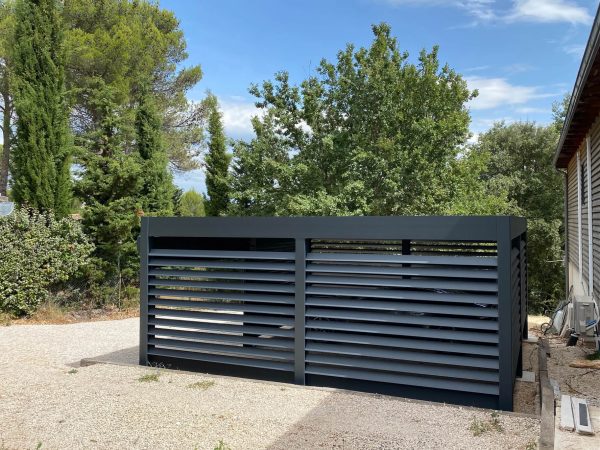 carport double aluminium marseille