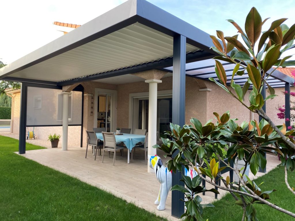 Pergola en aluminium sur mesure à Montbrison